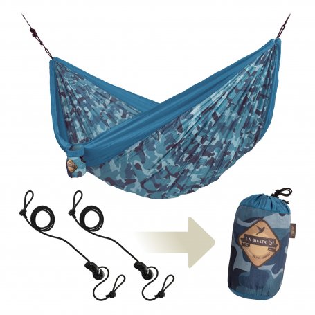 Retkiriippumatto Double Colibri Camo River