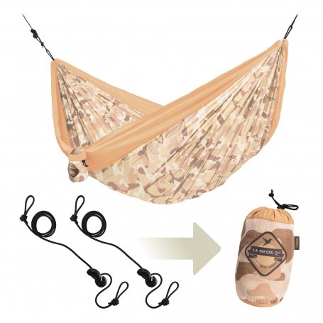 Retkiriippumatto double Colibri Camo Sahara