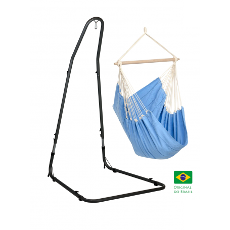 Riipputuoli Artista Blue ja Metallinen teline