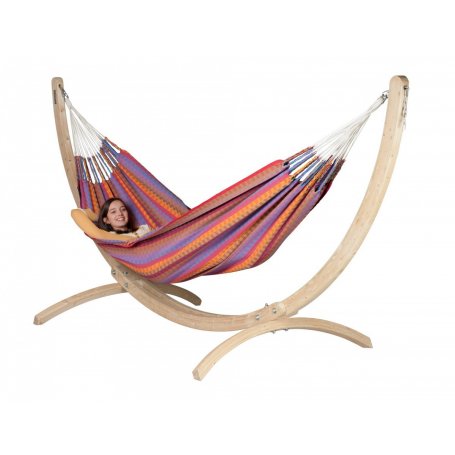 Riippumatto Flora Flowers kahdelle ja Maera teline